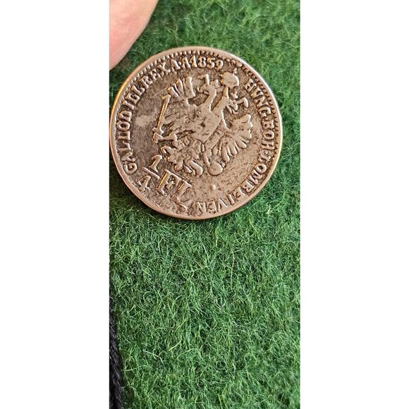 Original Boos Austria Jacket Boiled Wool Coin Silver Button Women Size S Green - Picture 4 of 11